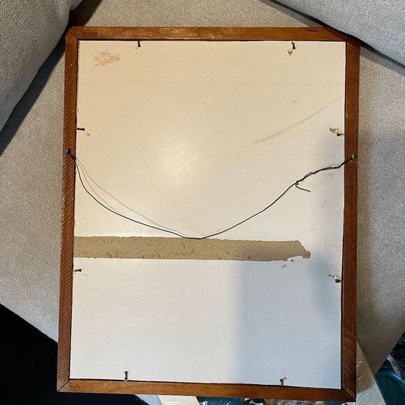 Vintage Framed Cat Prints – Cover Kitty & Iridescent Tabby Art - 16 x 13 - Picture 4 of 9